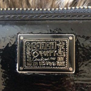 Coach Bags - Coach poppy black patent leather wallet Coach Bags - Coach poppy black patent leather wallet